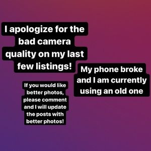 I’m sorry for the bad photos!